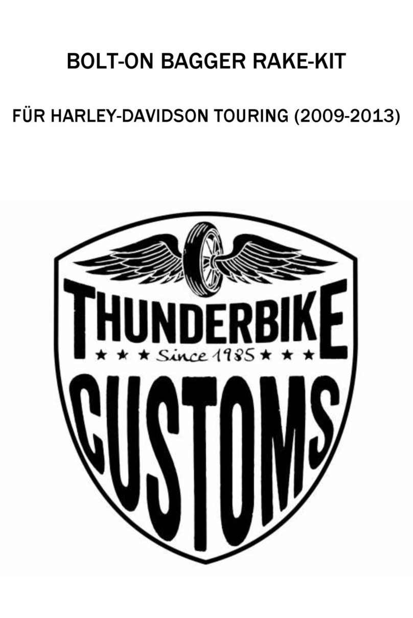 Thunderbike 61-77-010 manual