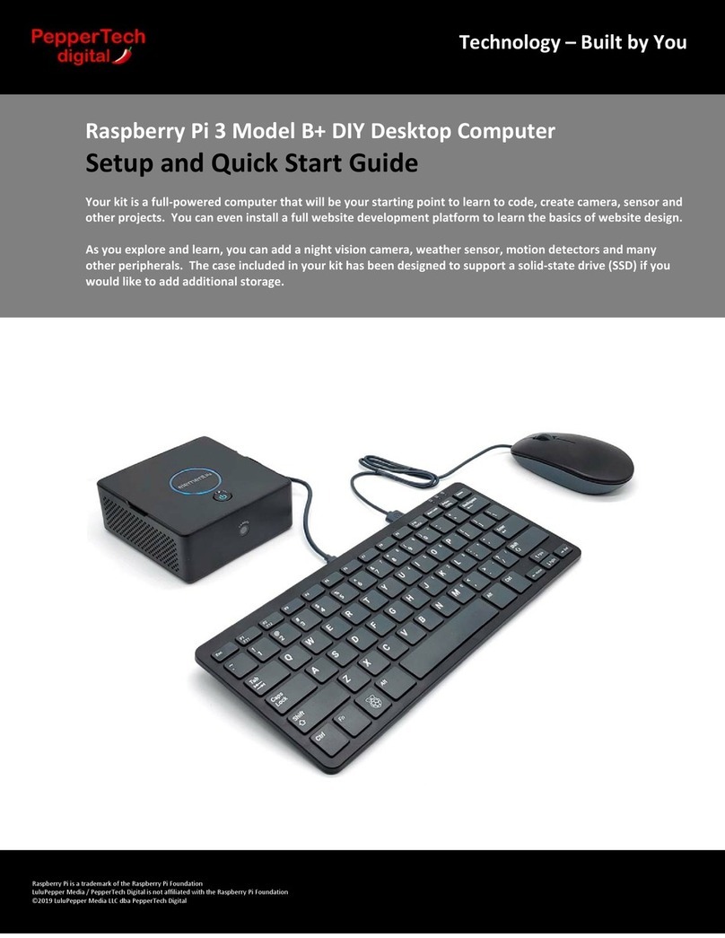 PepperTech Digital B+ Setup and Quick Start Guide