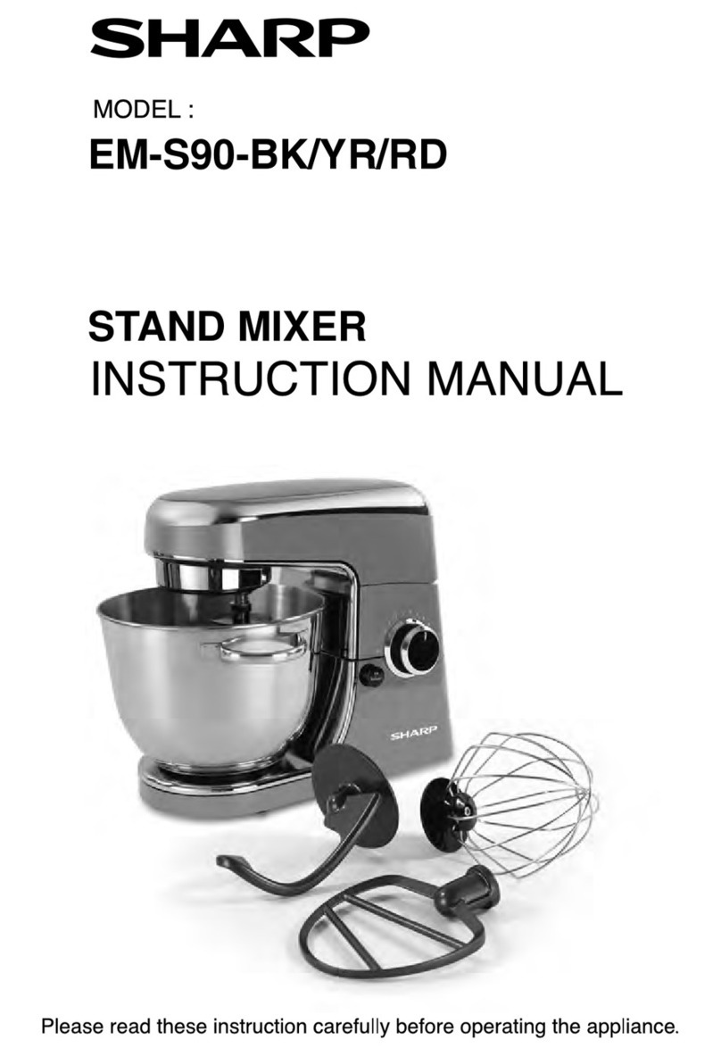 Sharp EM-S90-BK User manual