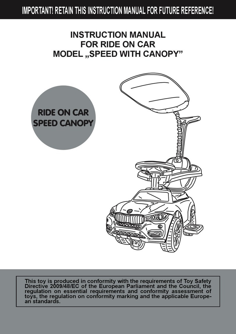 Chipolino Speed With Canopy instruction manual