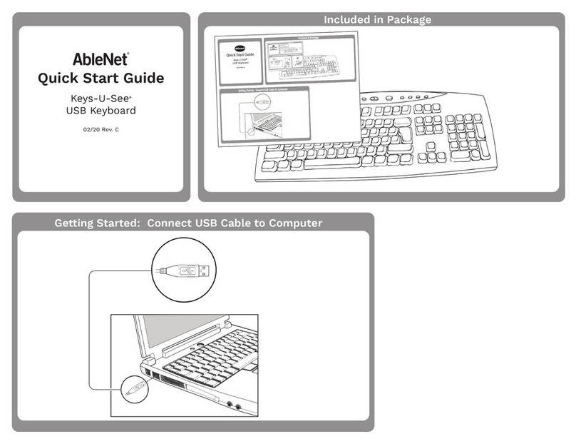 AbleNet Keys-U-See User manual