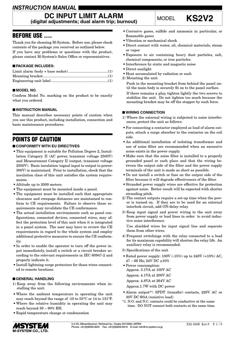 M-system KS2V2 User manual