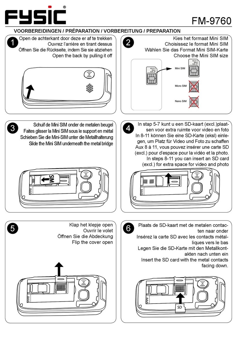 Fysic FM-9760 User manual