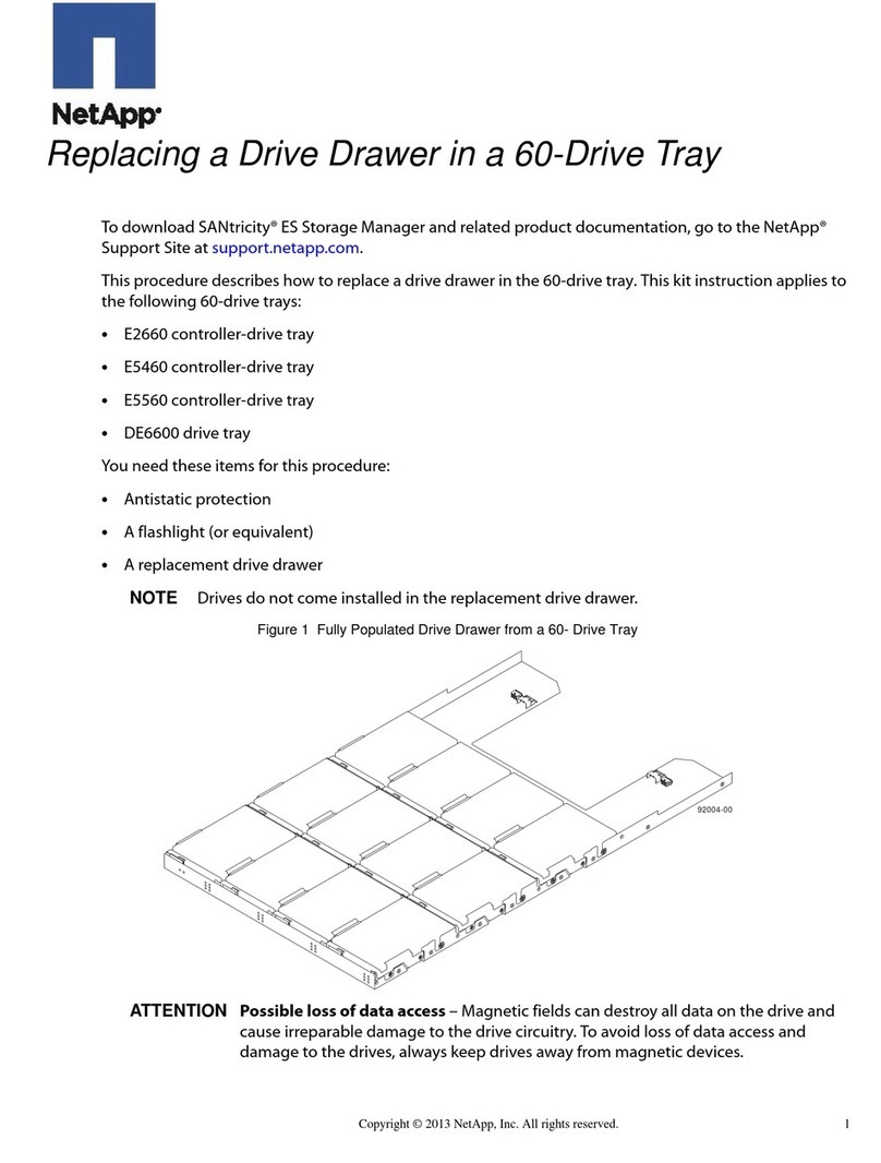 NetApp E2660 Replacement manual