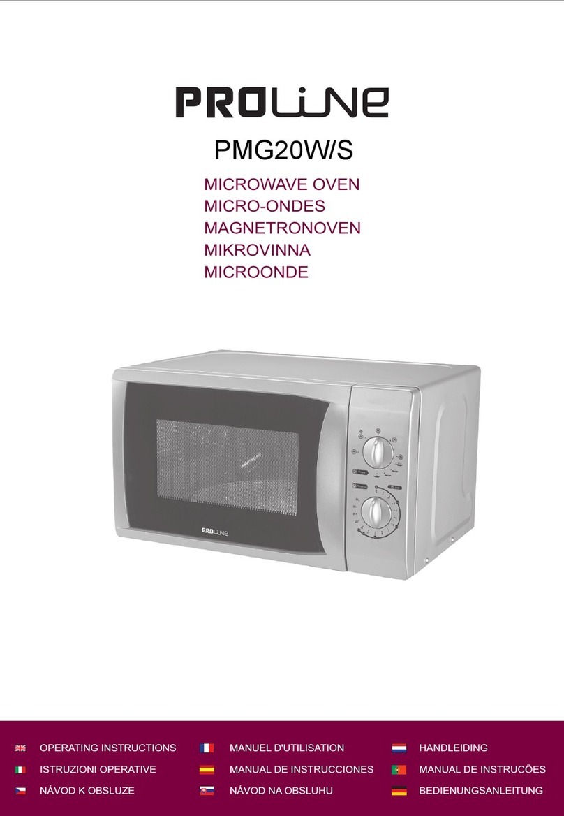 Proline PMG20W operating instructions