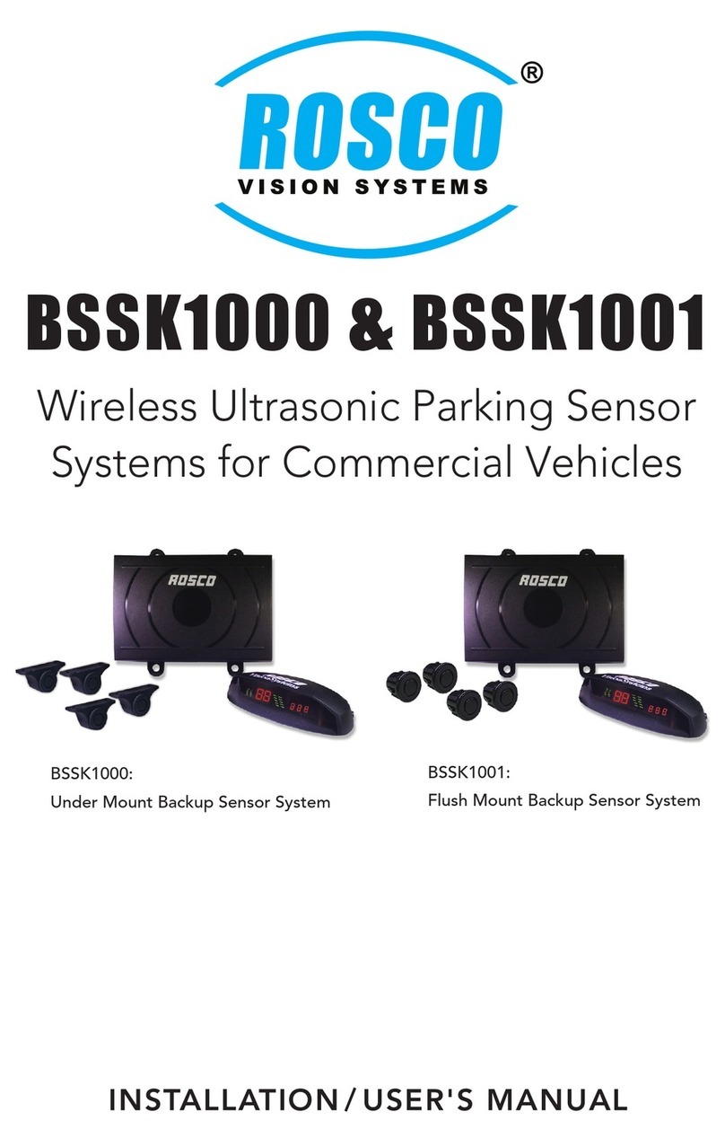 Rosco BSSK1000 Installation & user manual