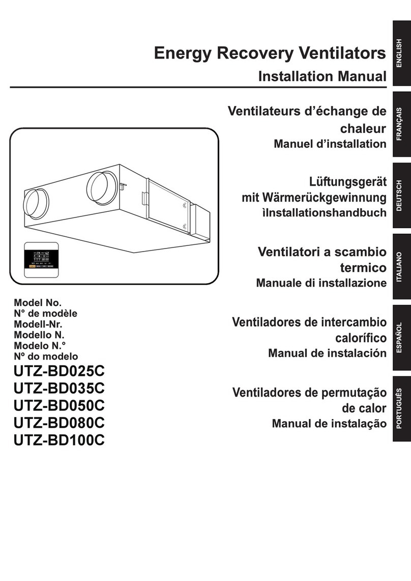 Fujitsu UTZ-BD025C installation manual