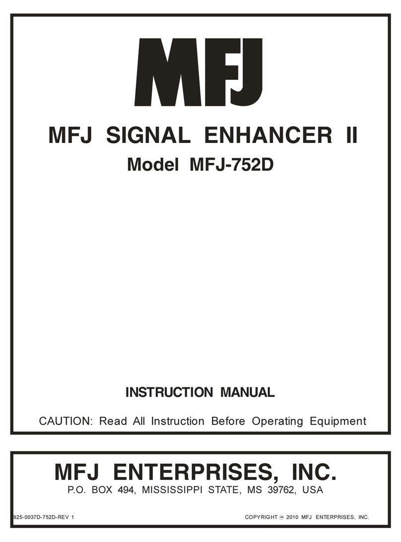 MFJ MFJ-752D instruction manual