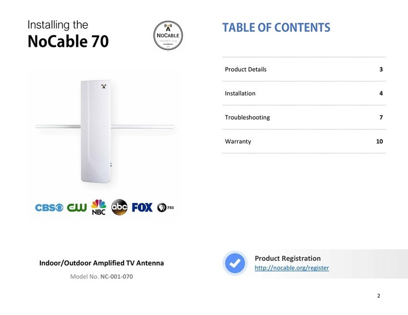 NoCable 70 manual