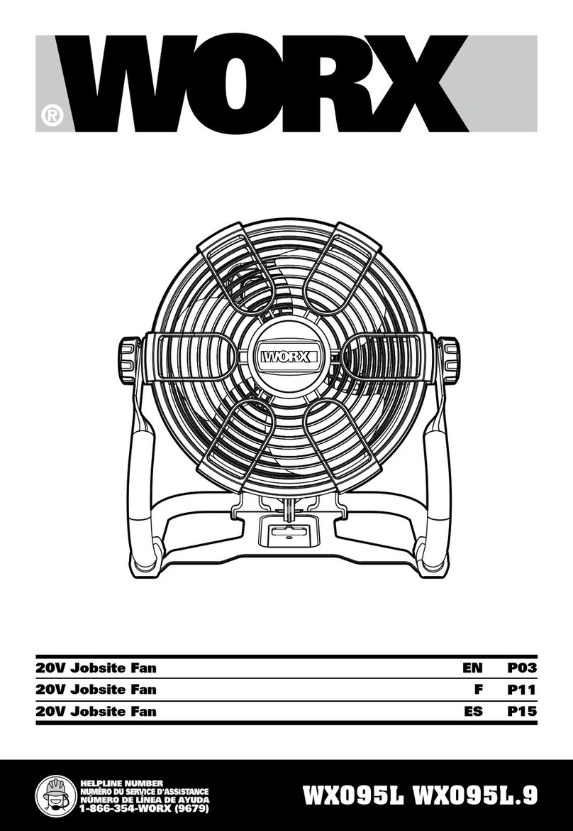 Worx WX095L User manual