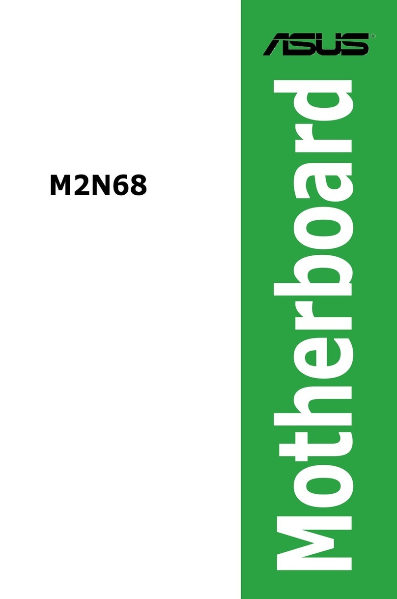 Asus M2N68 User manual Asus M2N68 User manual