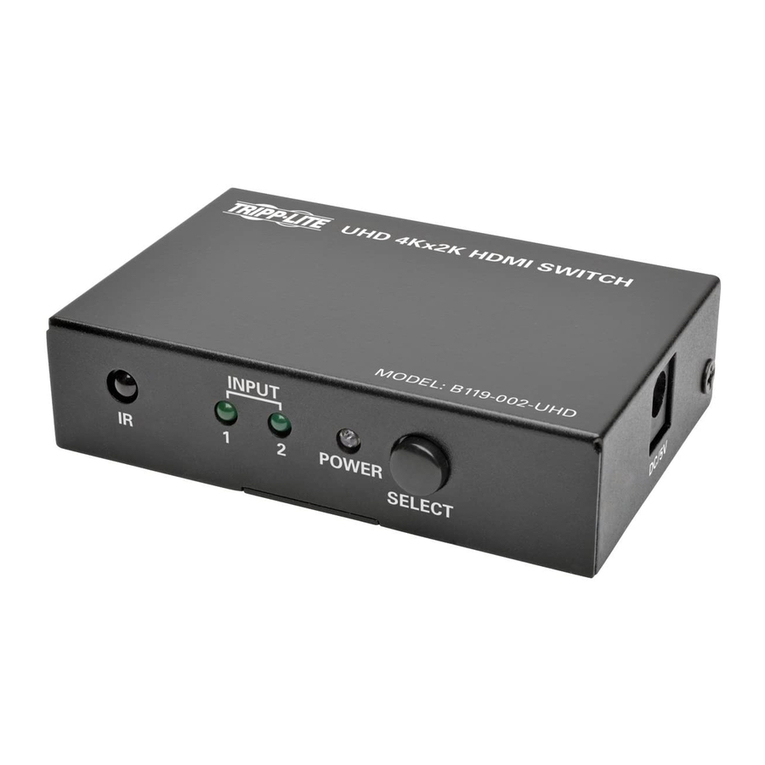 Tripp Lite B119-002-UHD User manual
