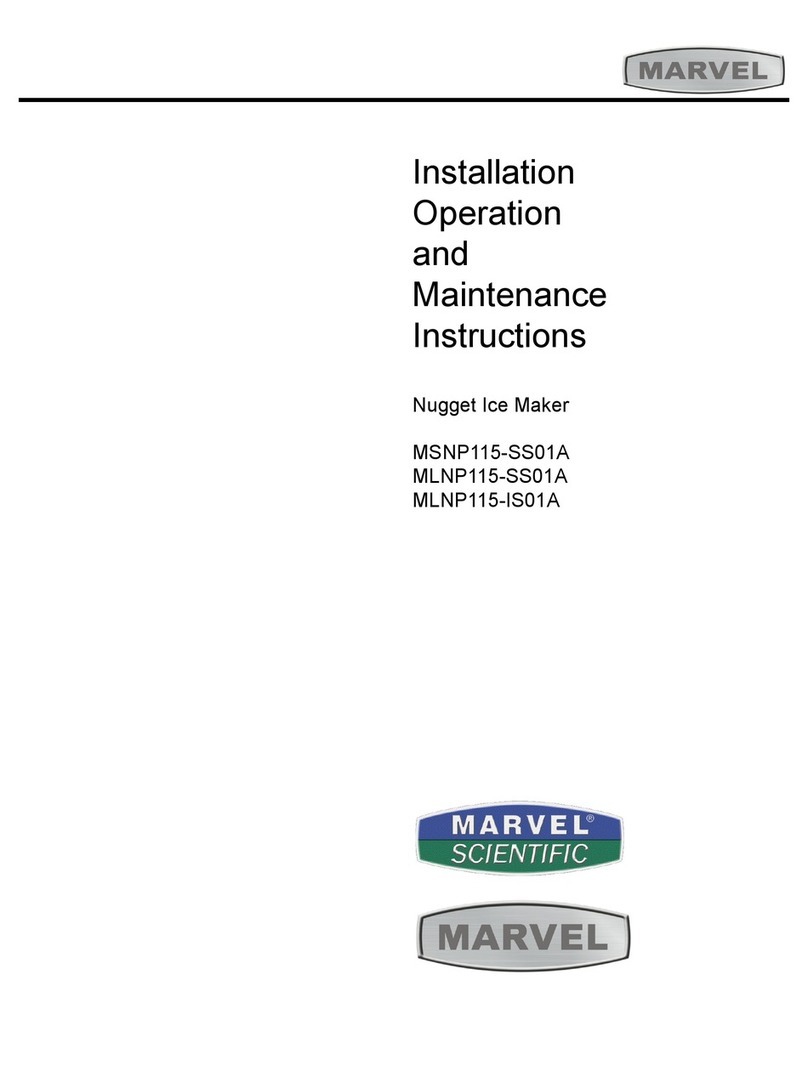 Marvel MSNP115-SS01A Installation, operation and maintenance instructions