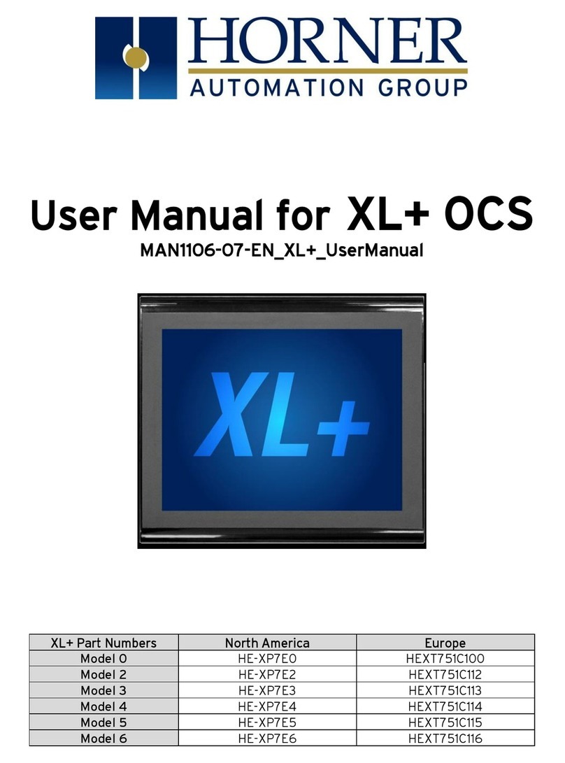 HORNER XL+ OCS user manual