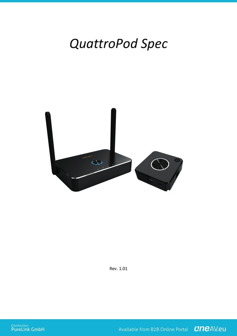 Actions Microelectronic QuattroPod manual