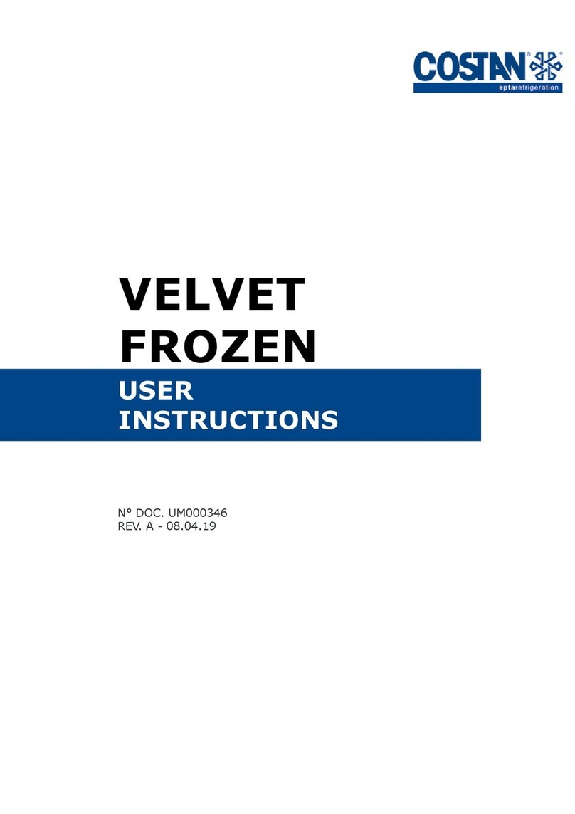 Costan VELVET FROZEN User manual