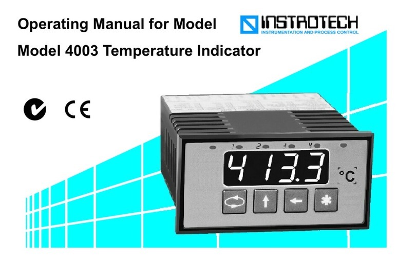INSTROTECH 4003 operating manual