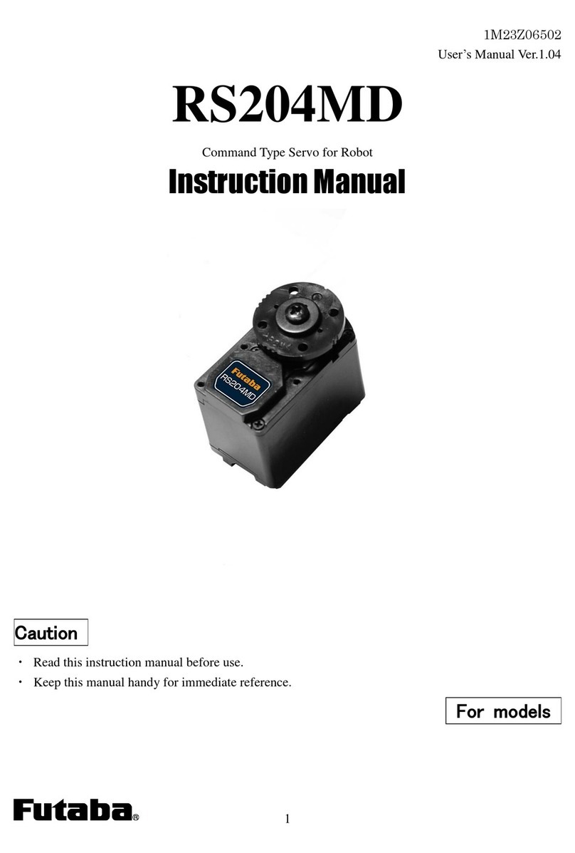 FUTABA RS204MD instruction manual