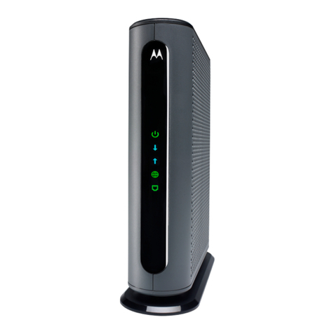 Motorola MB7621 User manual