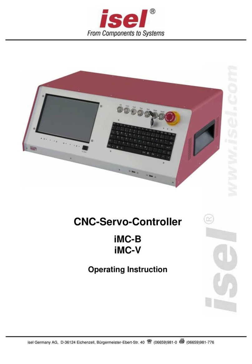 Isel iMC Series User manual