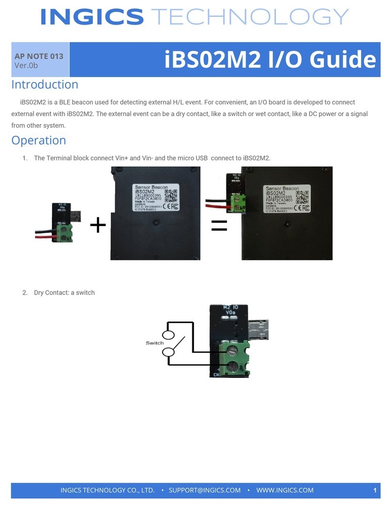 Ingics iBS02M2 User manual