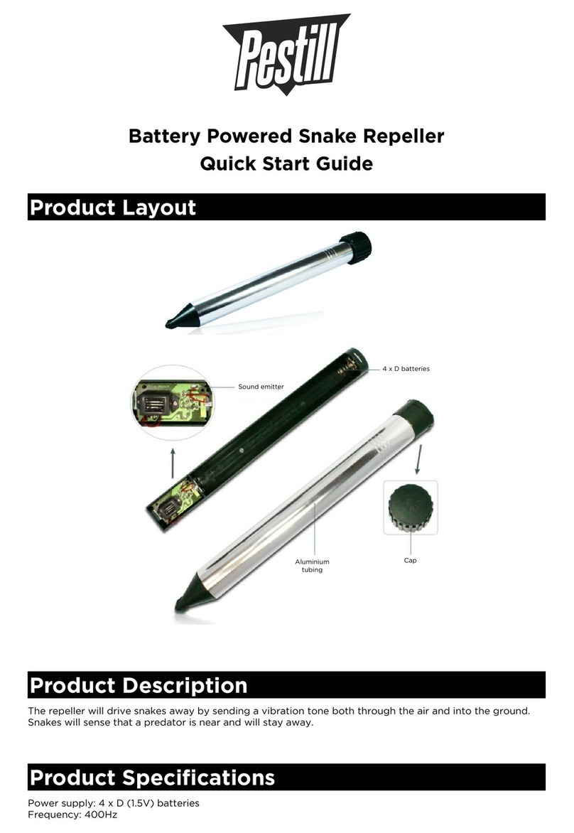 Pestill PTSNKREP4DA quick start guide