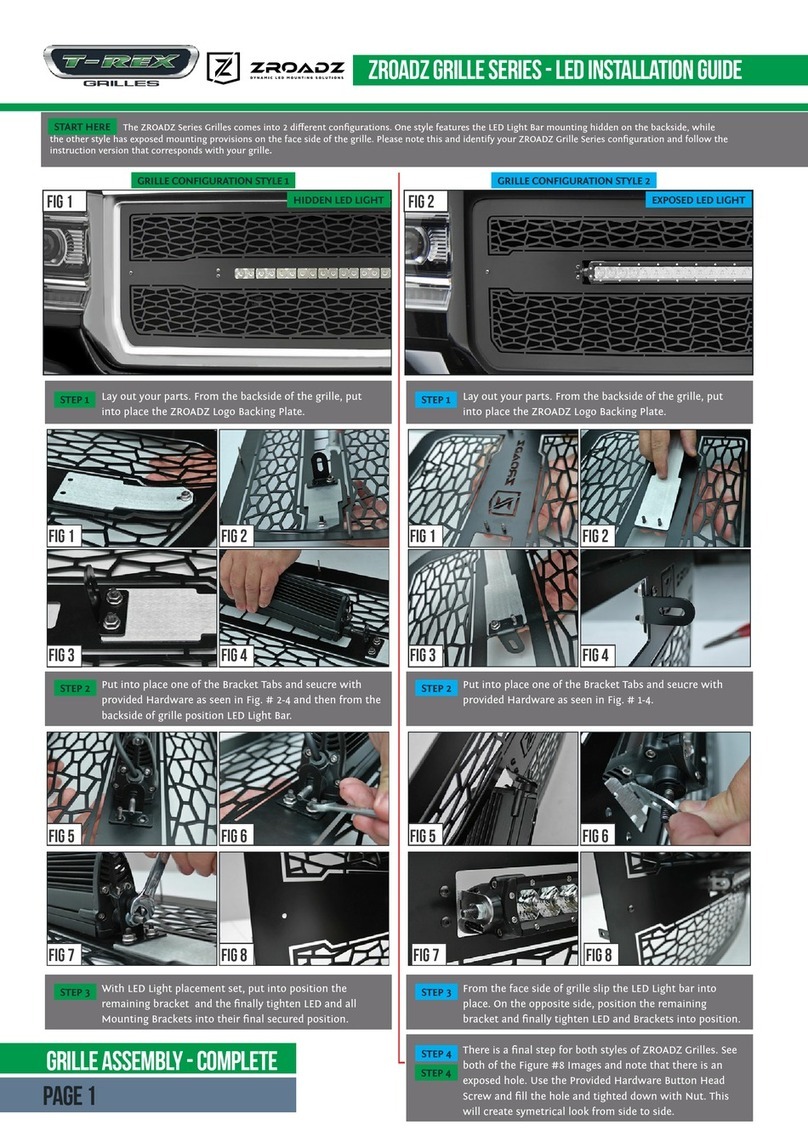TREX ZROADZ Series installation guide