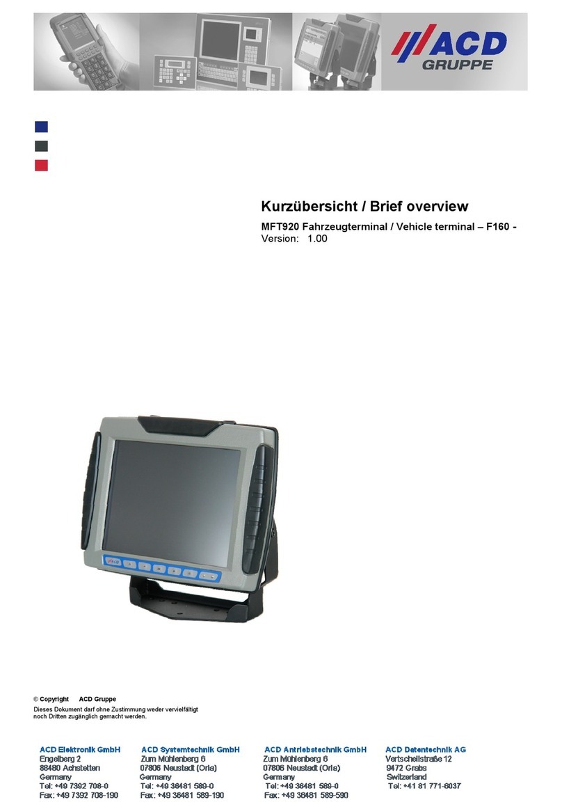 ACD MFT920 Brief overview