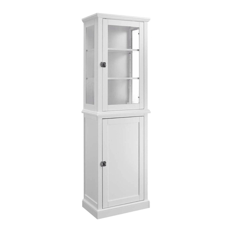 Linon 98518WHT01 User manual