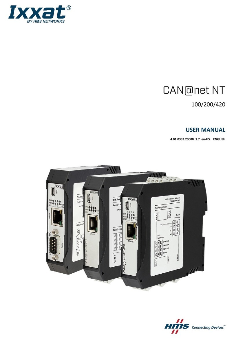 IXXAT CAN@net NT 100 user manual