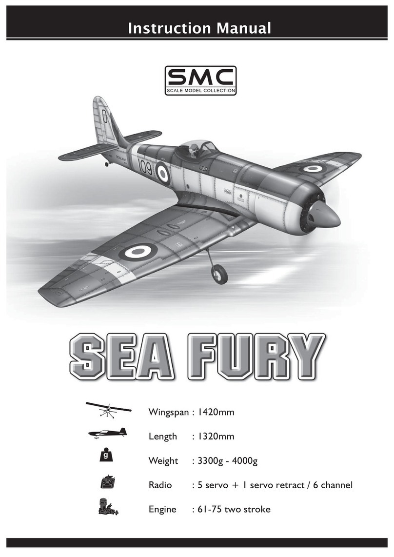 ELEFUN SMC Sea Fury instruction manual