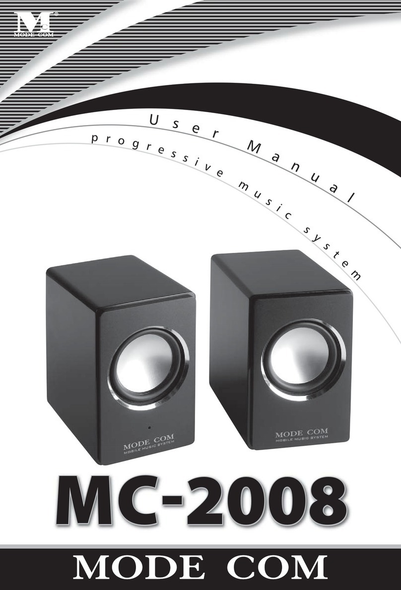 Modecom MC-2008 User manual