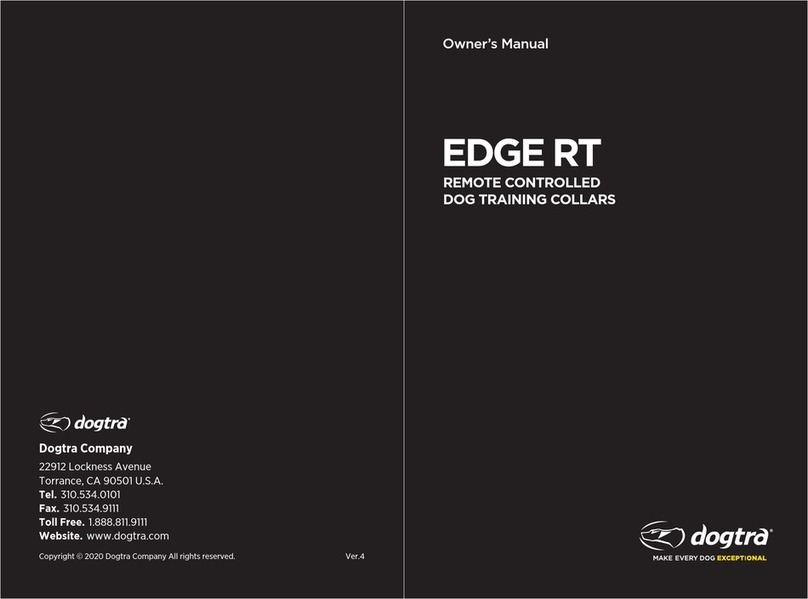 Dogtra Edge RT owner's manual Dogtra Edge RT owner's manual