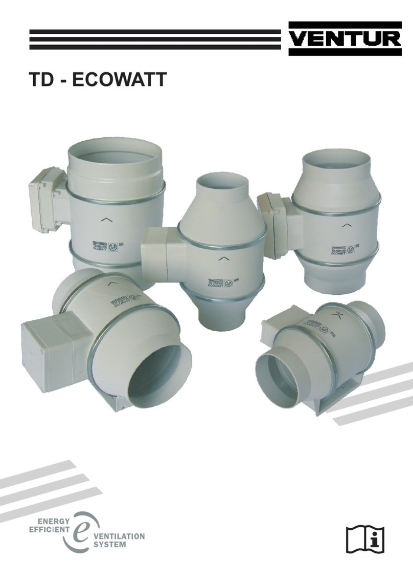 Ventur TD - ECOWATT Series instruction manual
