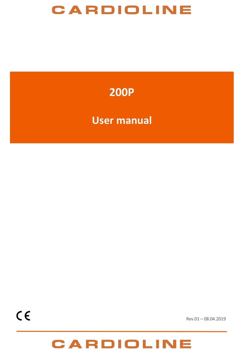 Cardioline 200P user manual