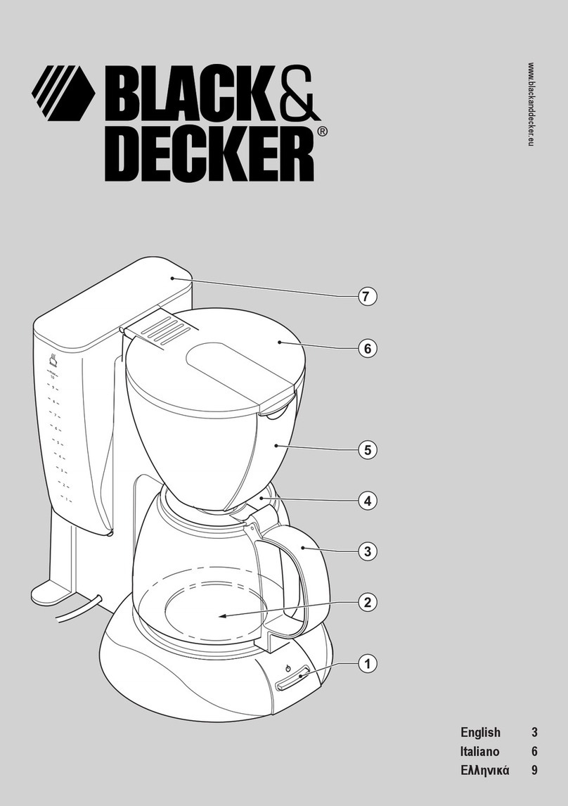 Black & Decker DCM400 User manual