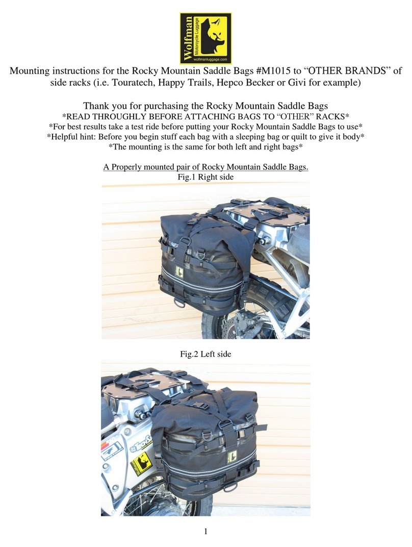 Wolfman M1015 User manual