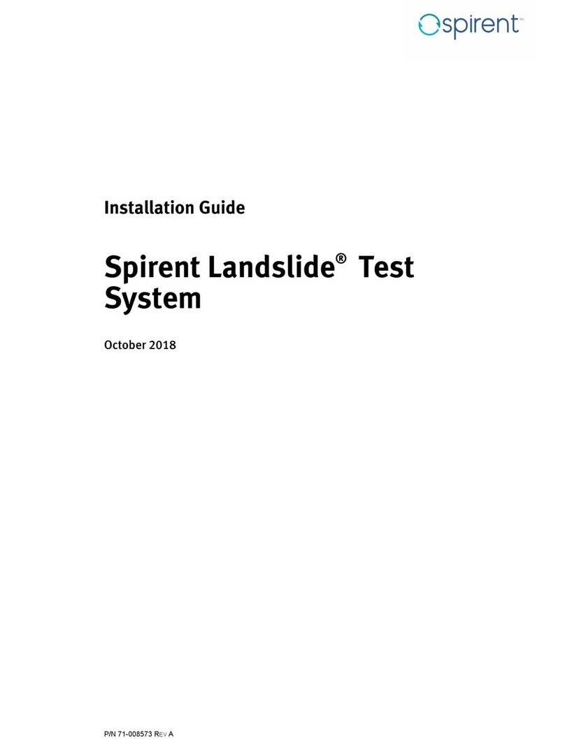 Spirent Landslide EDGE E10 installation guide