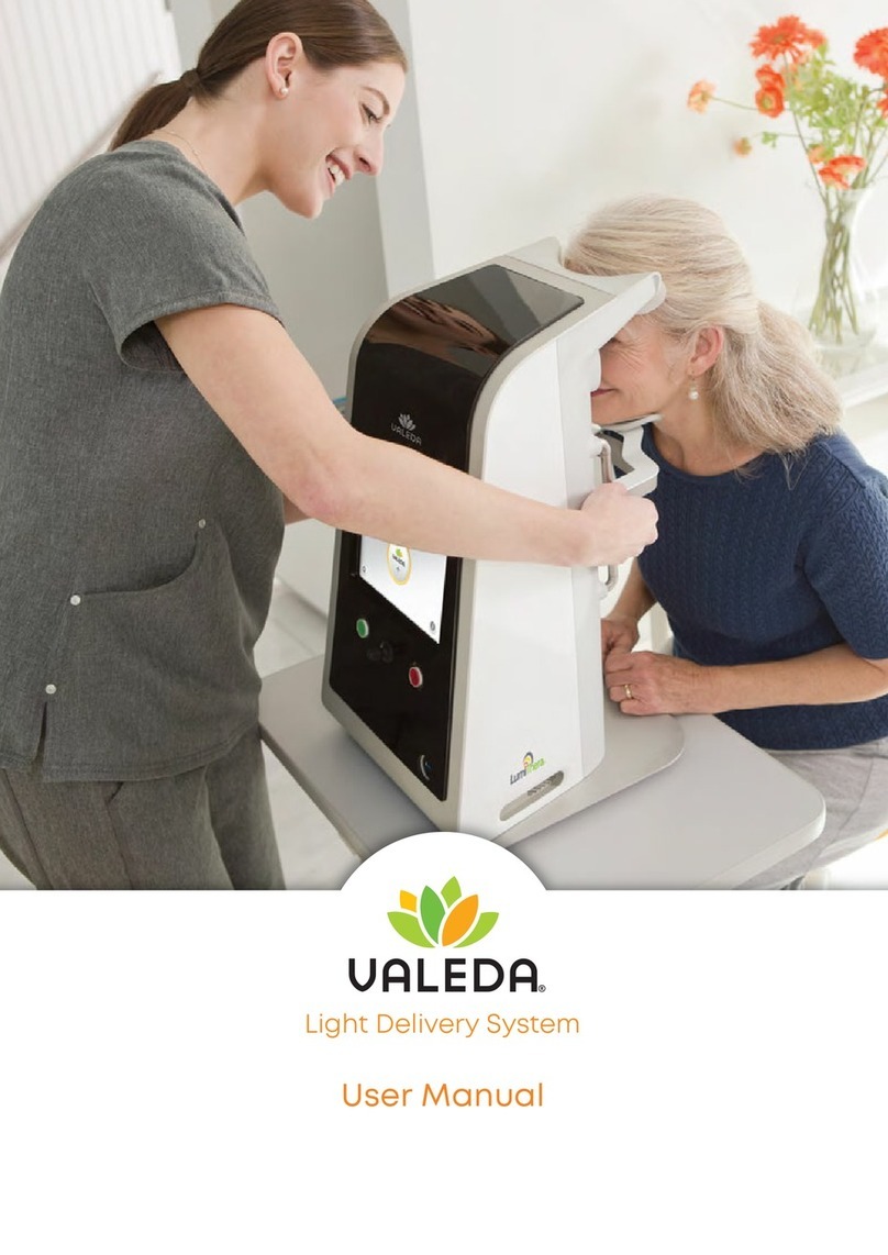 Valeda Light Delivery System user manual