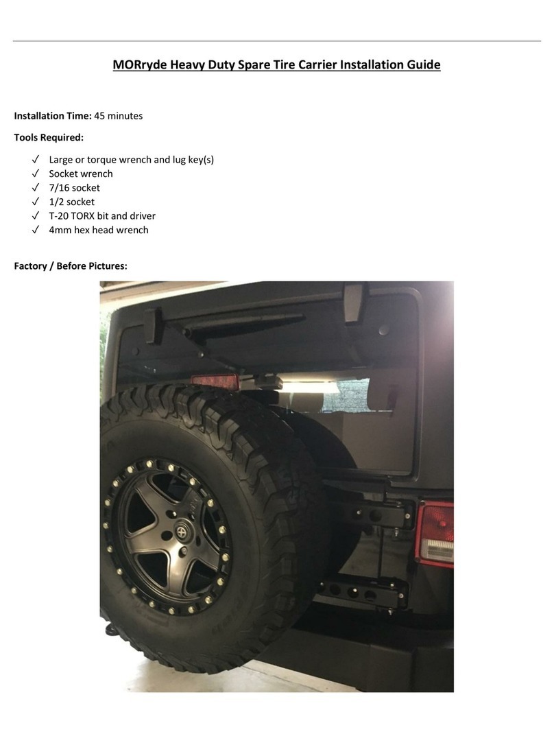MORryde J104169 installation guide