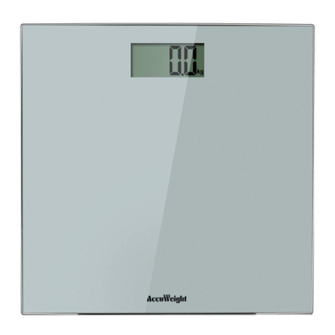 Accuweight AW-BS001 User manual