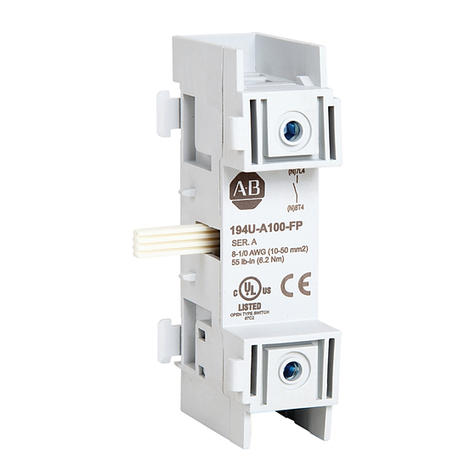 Rockwell Automation Allen-Bradley 194U-A60-PE installation instructions