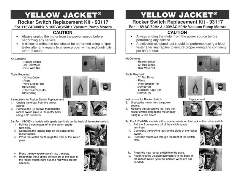 yellow jacket 93117 User manual