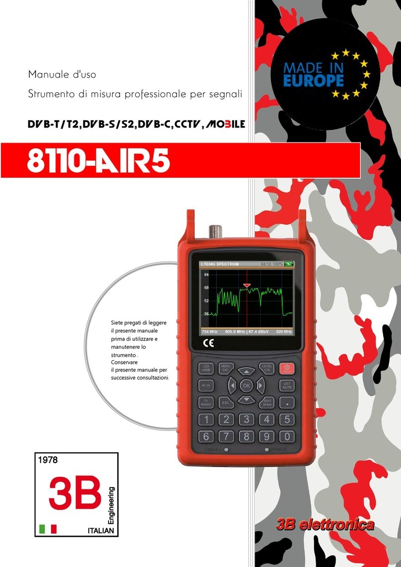 3B Elettronica 8110-AIR5 user manual