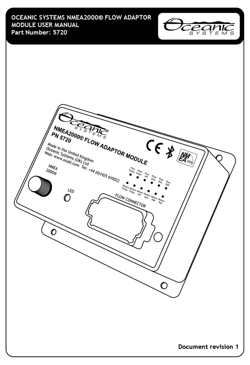 Oceanic Systems NMEA2000 user manual