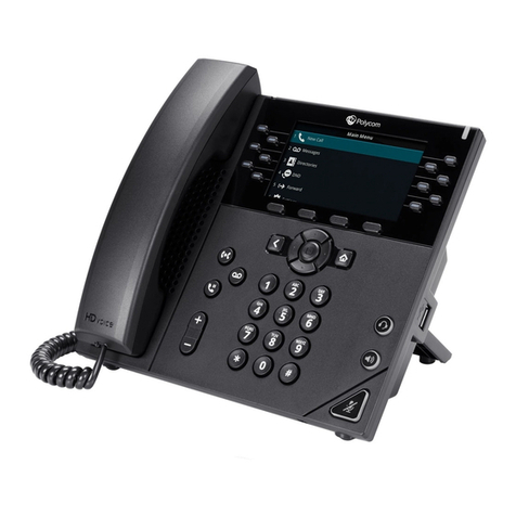 Polycom VVX-450 Series User manual