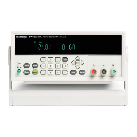 Tektronix PWS2185 User manual