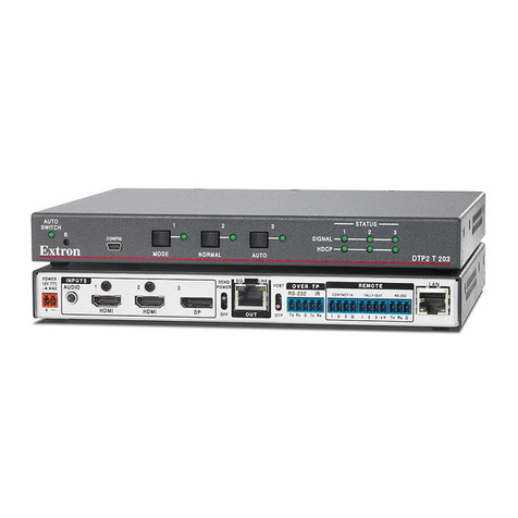 Extron electronics DTP2 T 203 User manual