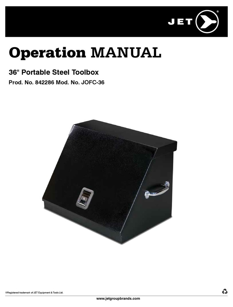 Jet JOFC-36 Operation manual