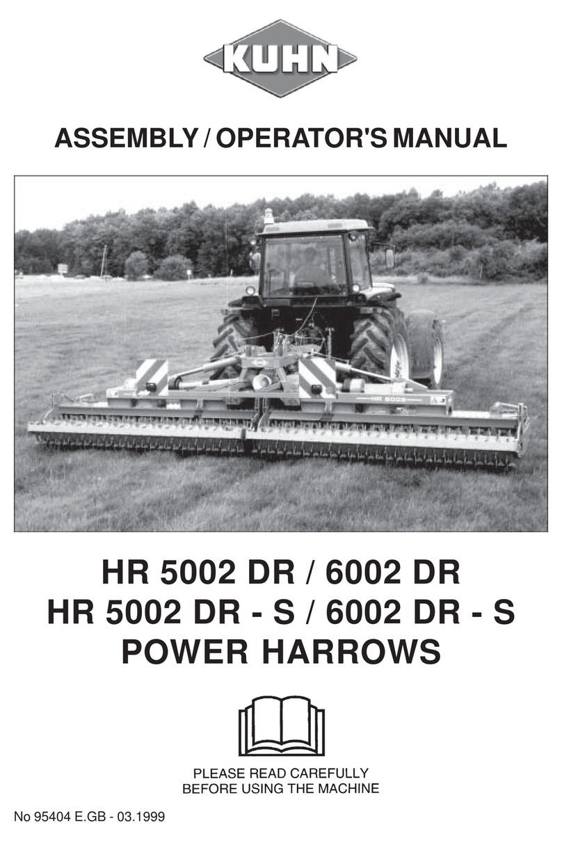 KUHN HR 5002 DR User manual